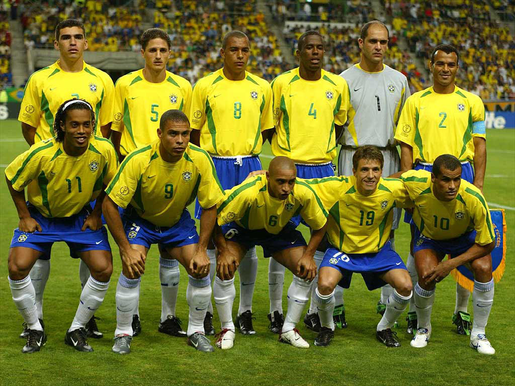 Brazil 2002 Home Jersey - World Cup Winners – Retros League