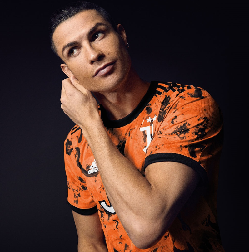 20/21 Juventus Third Away Orange Soccer Jerseys Shirt ...