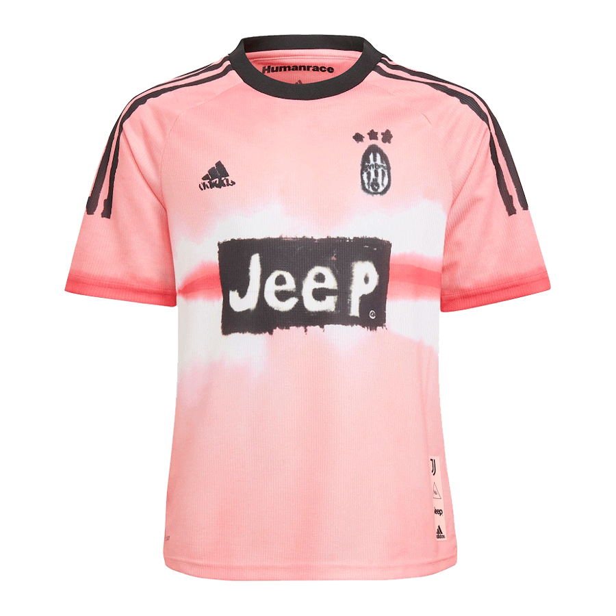 pink soccer shirt