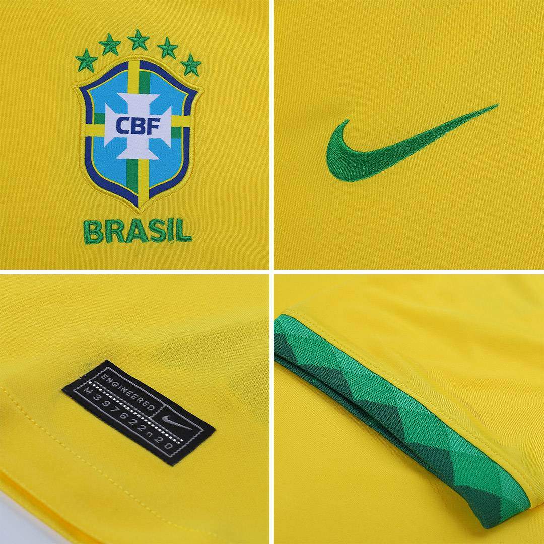 NEYMAR JR #10 Brazil Home Jersey 2021 By Nike